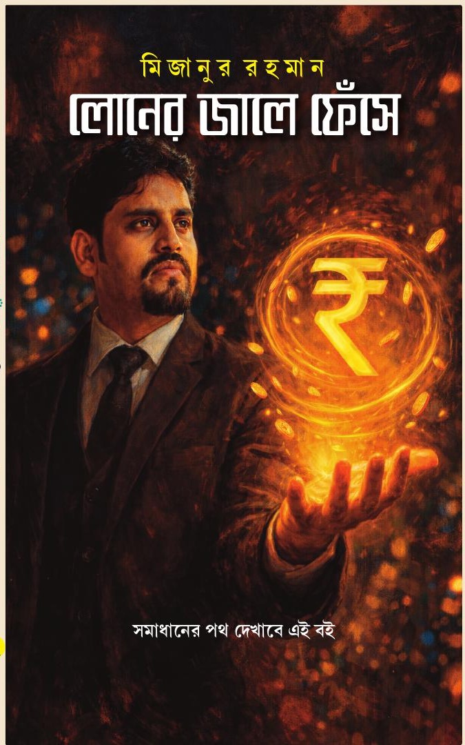 লোনের জালে ফেঁসে বইয়ের প্রচ্ছদ