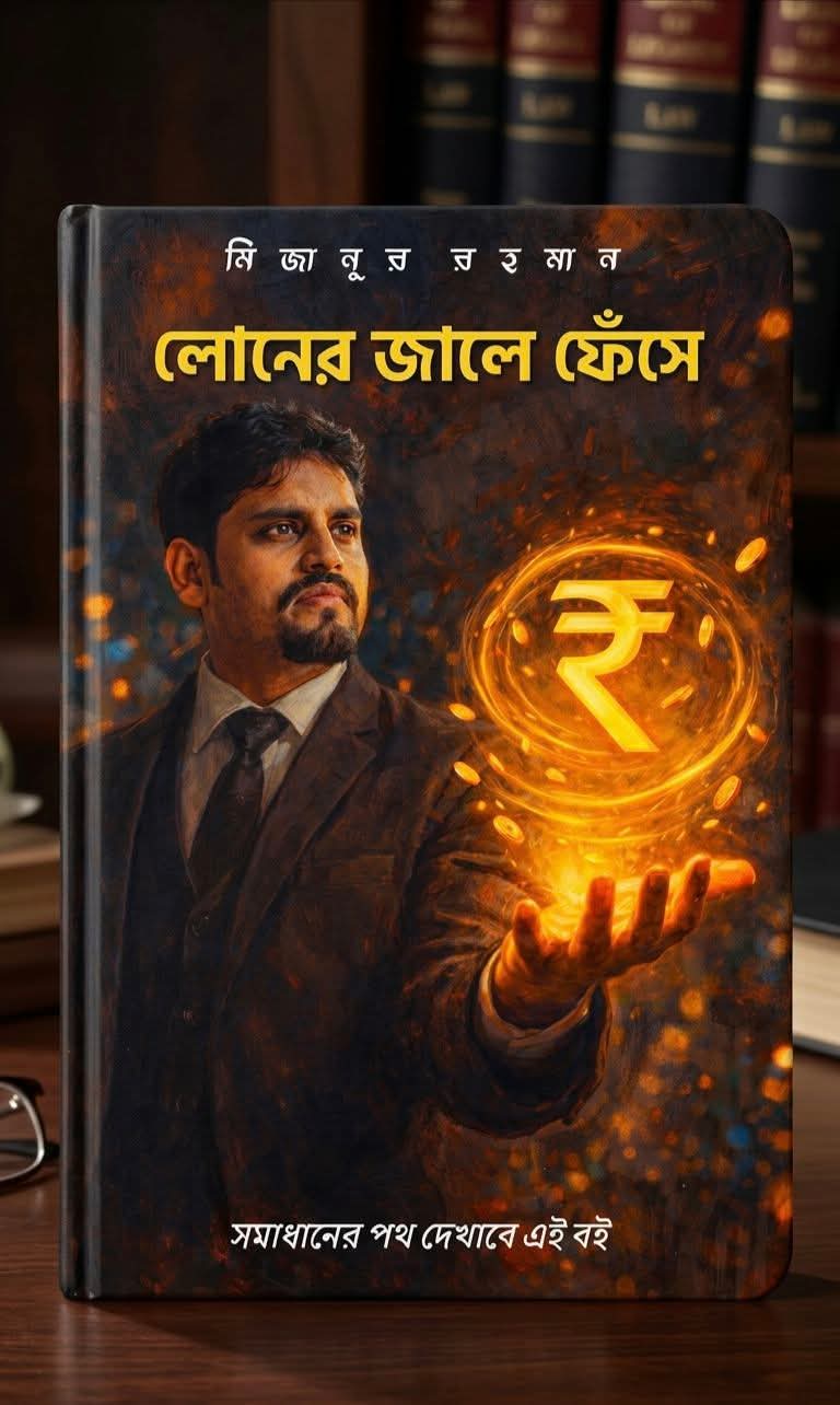 লোন এর জালে ফেঁসে — বইয়ের প্রচ্ছদ
